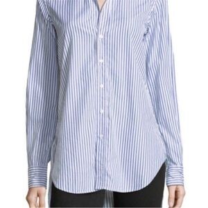 Frank & Eileen Grayson Button Down Blue White XS